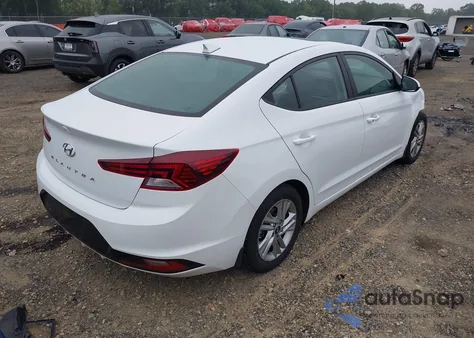 2020 Hyundai Elantra Value Edition z USA, uszkodzony, nr VIN 5NPD84LF4LH594228